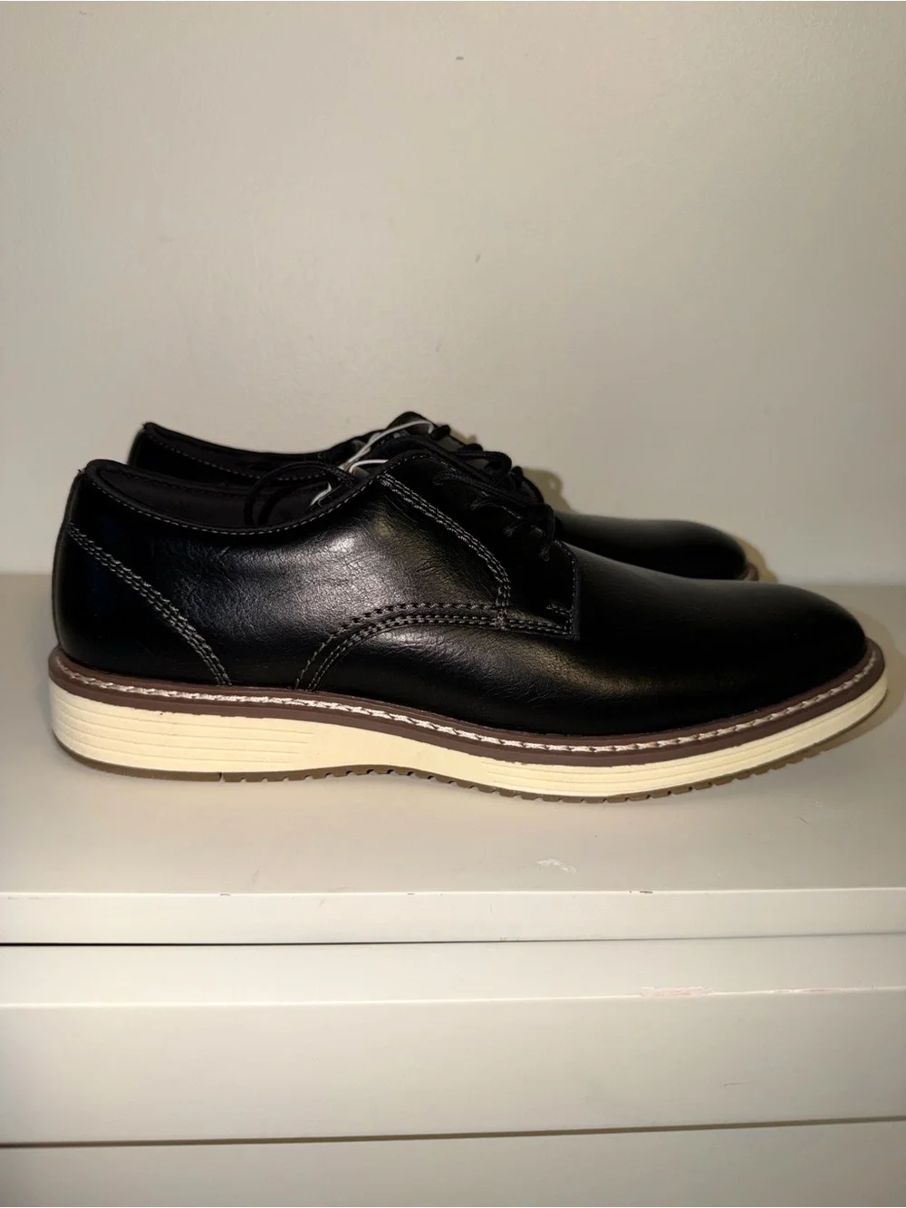 Steve Madden P-Jansen Black Hybrid Oxford Dress Sneakers Mens 10
